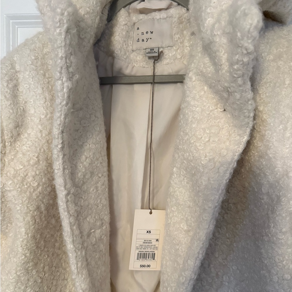a new day Cream Teddy Jacket - Picture 3 of 3